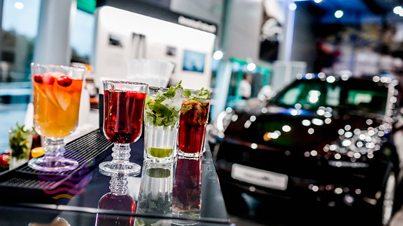 Преимущества выездного бара на выставку