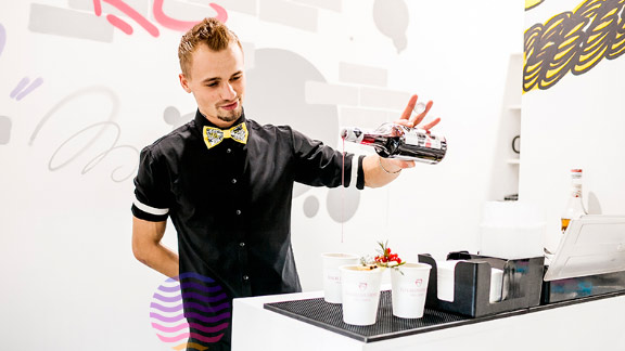 Коктейль бар на корпоративный праздник