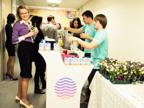 Выездной молочный бар