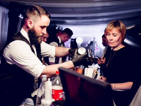 Бар в космической тематике